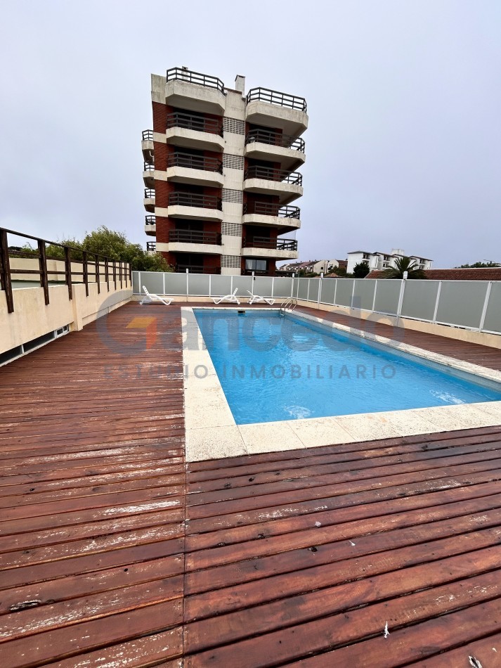 Monoambiente con Vista al Mar a una cuadra de la playa en Pinamar ALQUILER TEMPORAL